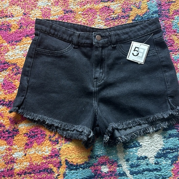 Pants - JR MD Black shorts